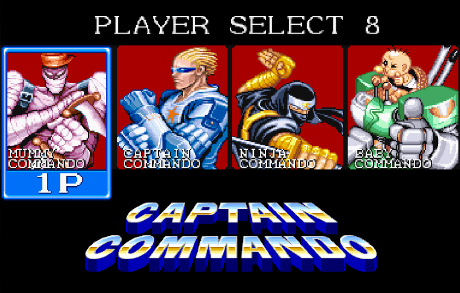 Captain Commando Oynanışı – Tüm Karakterler ve Kombo Hareketleri